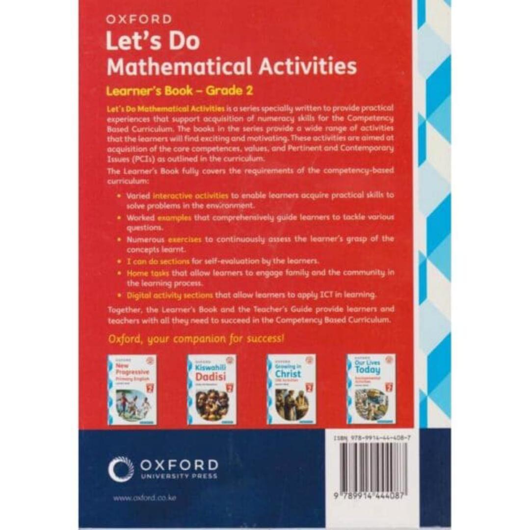 Oxford Let's Do Mathematics learners Book Grade 2 Rationalized