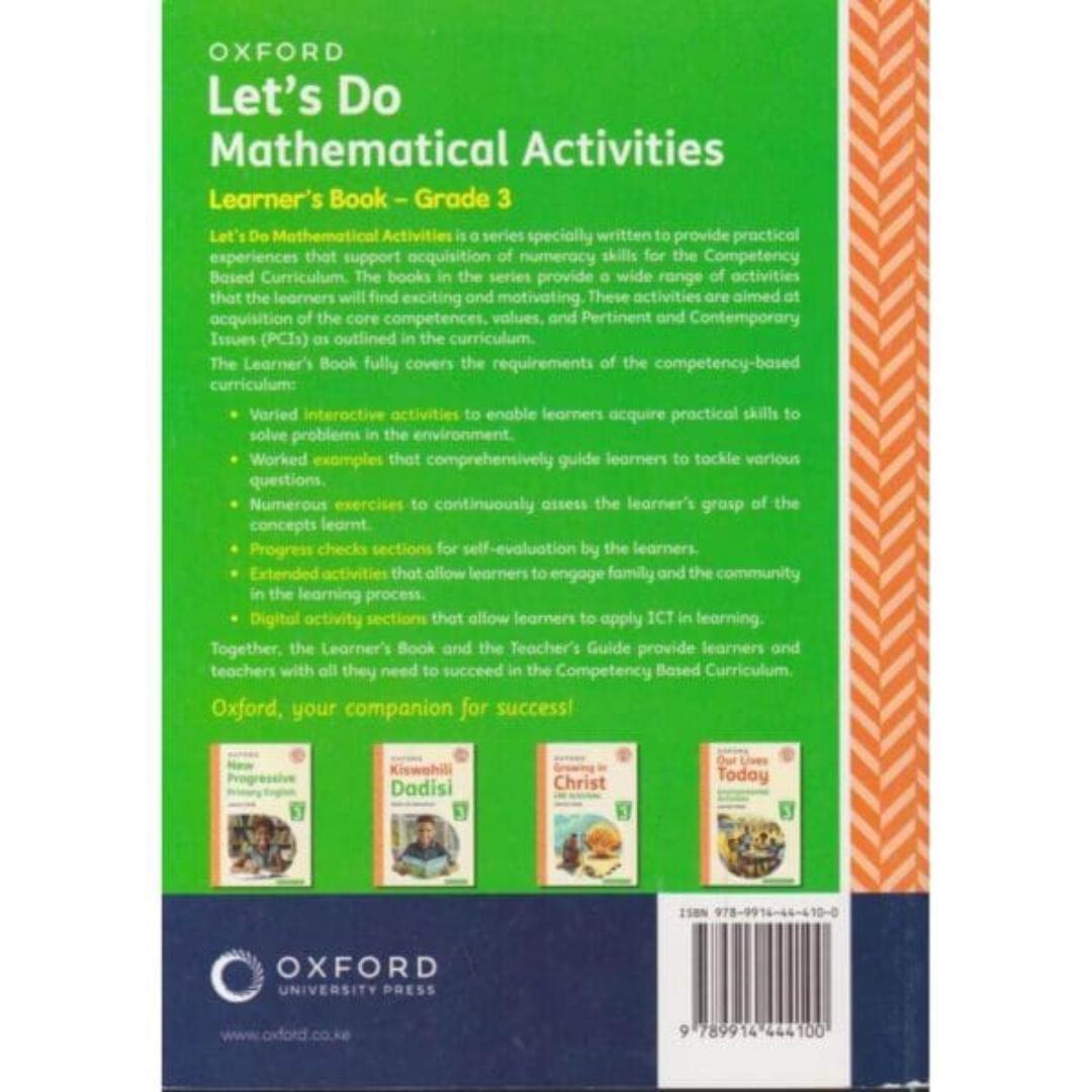 Oxford Let's Do Mathematics learners Book Grade 3 Rationalized