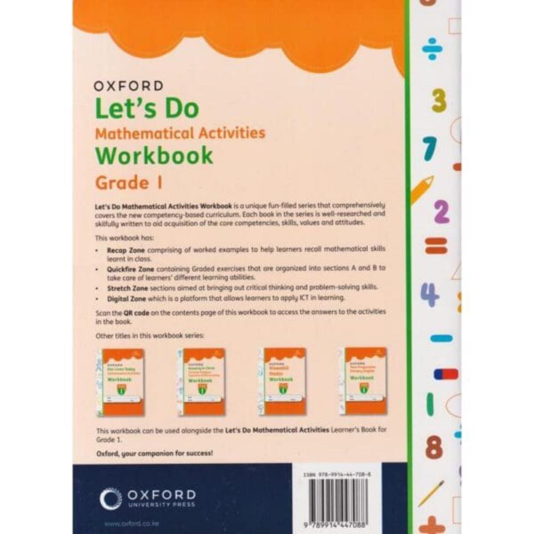Oxford Let's Do Mathematics Work Book Grade 1
