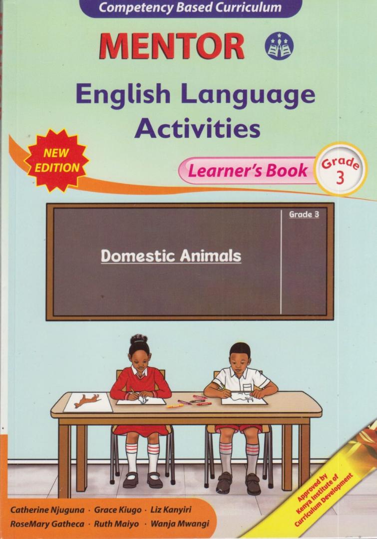 CBC Mentor English Language Activities Learner's Book Grade 3 Rationalized