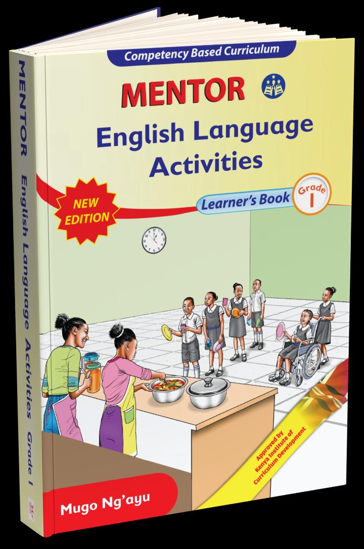 CBC Mentor English Language Activities Learner's Book Grade 1 Rationalized