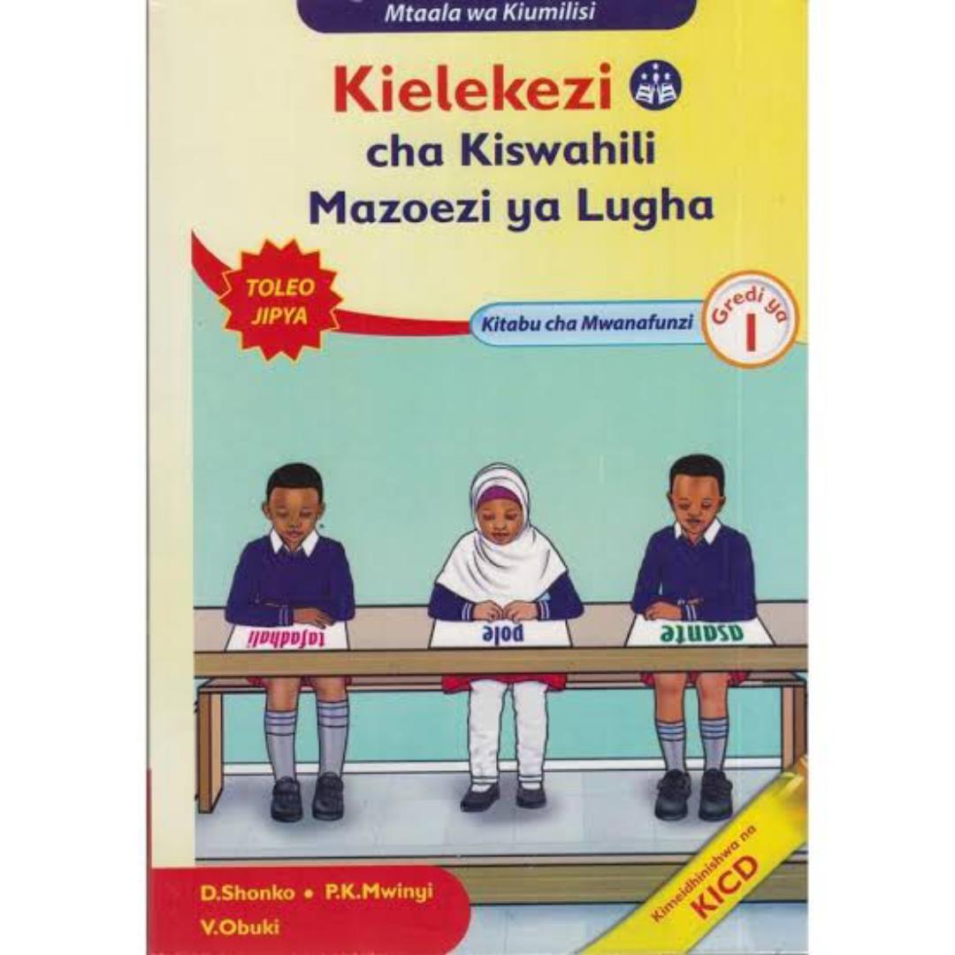 Mentor Kielekezi Cha Kiswahili Mazoezi ya lugha Gredi ya 1