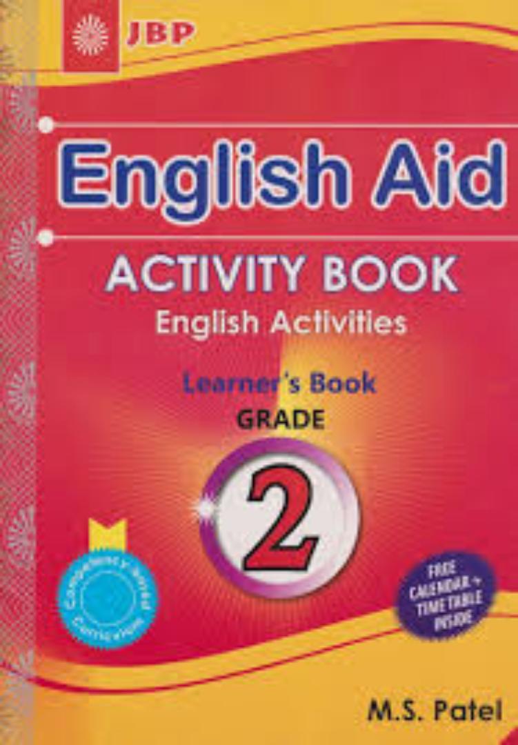 English Aid Activity Book learners Book Grade 2