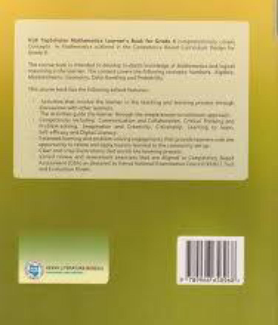 KLB Top Scholar Mathematics learners Book Grade 8