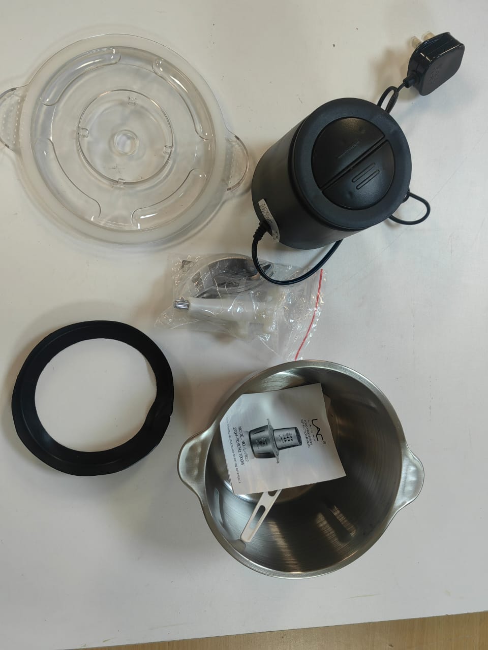LAC LAICHY L 7810 2L ELECTRIC STAINLESS STEEL FOOD PROCESSOR  800W 220V-240V 50Hz-60Hz