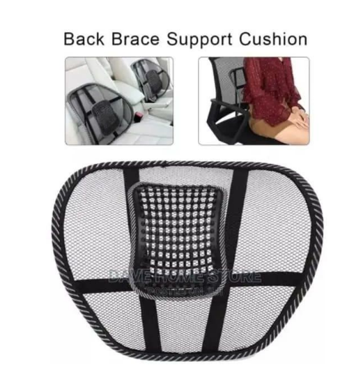 Seat Back Lumbar Support, BACK REST Mesh,Ergonomic Mesh Lumbar Back Support Cushion For Car Seat, Office Chair, Home,Office Chair Lumbar Cushion,Breathable Backrest Support,Mesh Lumbar Support Pillow.