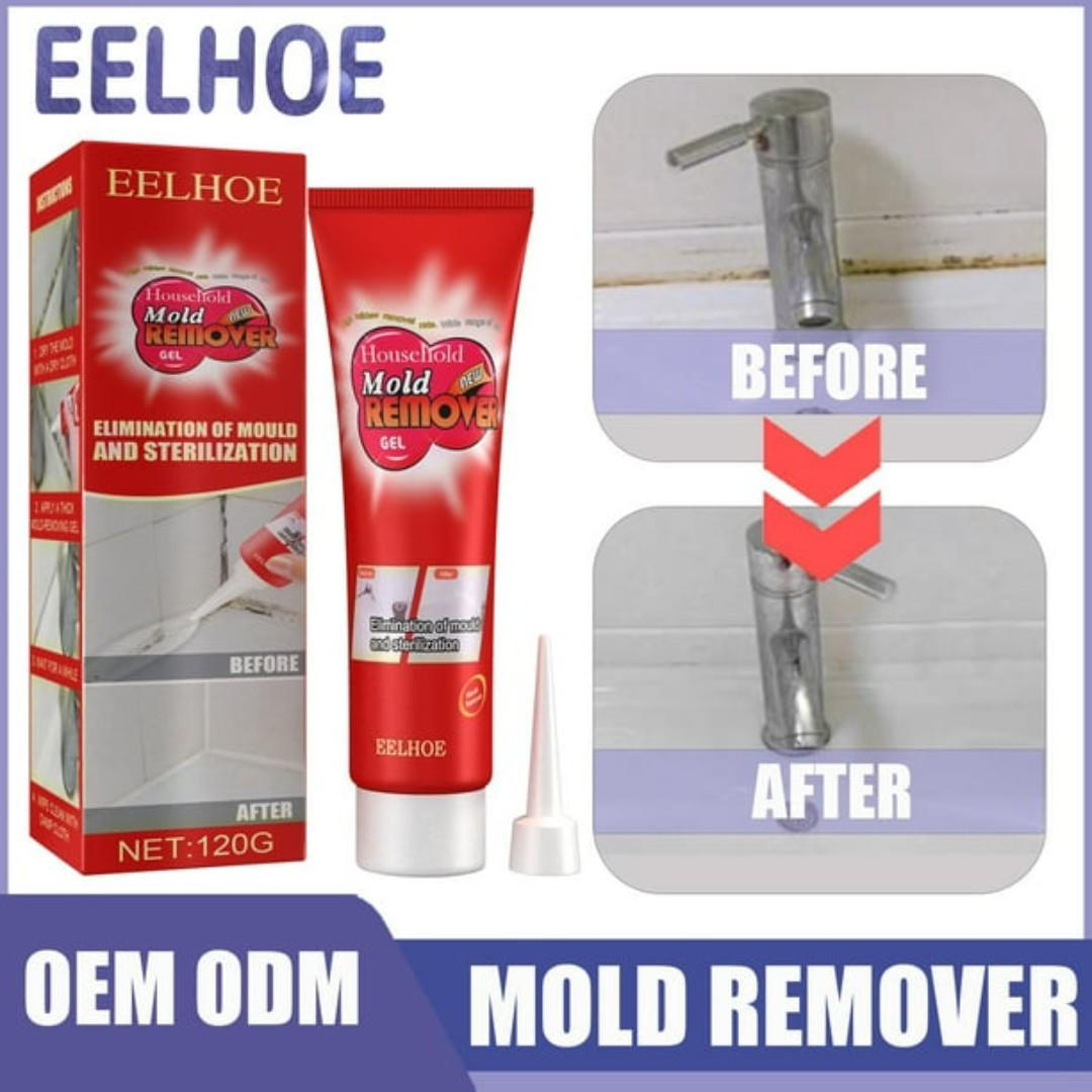 120g Powerful Multipurpose Mould Cleaning Gel for Bathroom Kitchen Wall Tile Sink Grout and Household Surfaces Effective Deep Cleaner Easy to Apply and Safe Use