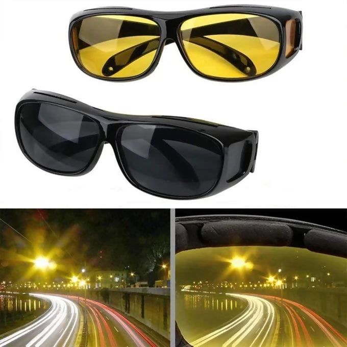 HD Vision Night Driving Glasses Anti Glare Vision Driver Safety Sunglasses Goggles. HD Vision Night Driving Glasses Anti Glare Vision Driver Safety Sunglasses Goggles.