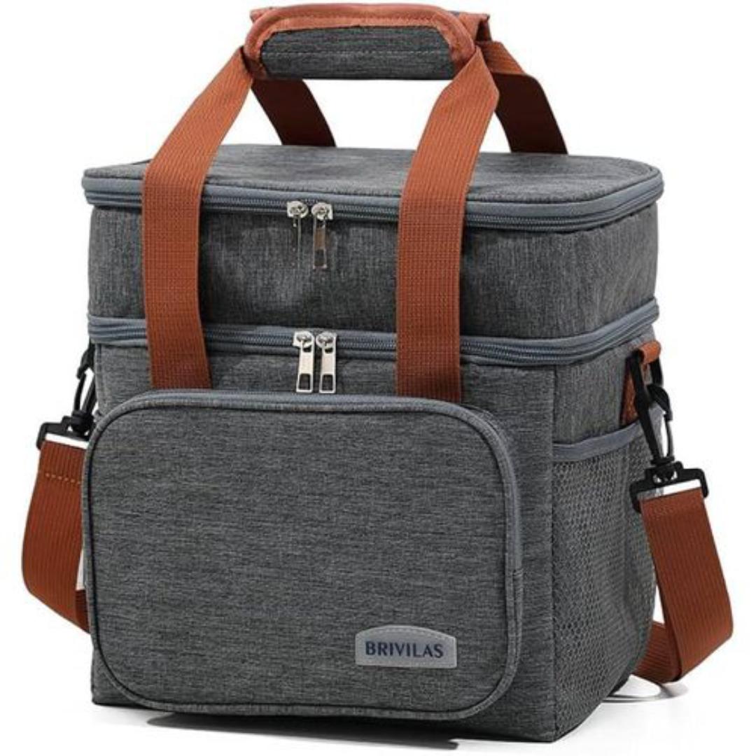 Premium 2-Layer Insulated Food Bag – Large Capacity, Leakproof & Portable Lunch Bag