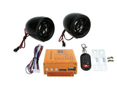 Motorbikes Motorcycle MP3 Player Speakers Audio Sound System FM Radio