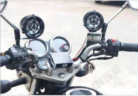 Motorbikes Motorcycle MP3 Player Speakers Audio Sound System FM Radio