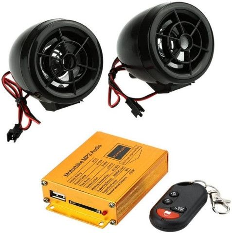 Motorbikes Motorcycle MP3 Player Speakers Audio Sound System FM Radio