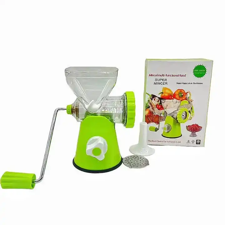 Manual Meat Mincer / Grinder. Manual Meat Grinder Sausage Maker Table Mount Pork Mincer Sausage Stuffer Funnel Make Homemade Burger Patties Hand Operated Kitchen Tool