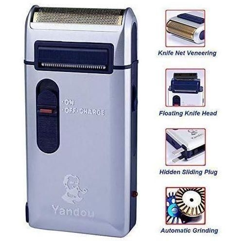 Yandou elegant rechargeable shaver/smoother High Precision Blades, Powerful Motor, Ergonomic Design, Rechargeable, Smooth and Comfortable Shaving, Ideal for Home or Professional Use, Portable