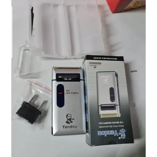 Yandou elegant rechargeable shaver/smoother High Precision Blades, Powerful Motor, Ergonomic Design, Rechargeable, Smooth and Comfortable Shaving, Ideal for Home or Professional Use, Portable