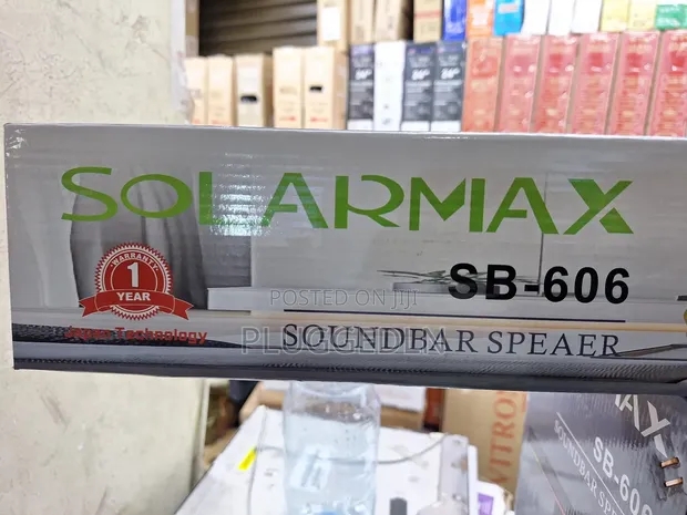 3.1ch solarmax soundbar multimedia speaker system woofer - Deep bass woofer enhances movies, music, and games, Sleek soundbar design fits any living room setup, Multiple connectivity.