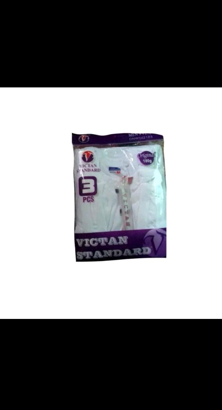 VICTAN Standard Men's Cotton Fitted Vest (3pcs )