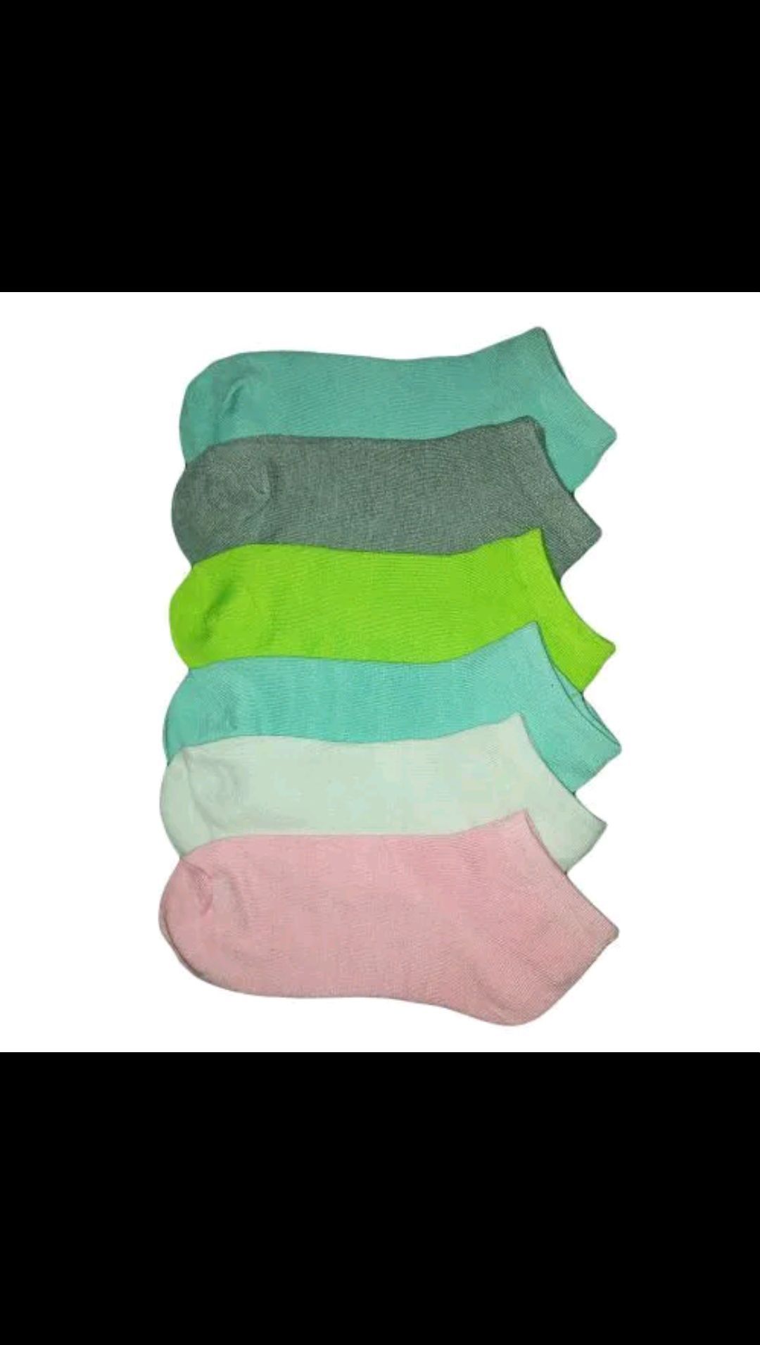12Pairs Of Girls/Women Ankle Socks available in Mixed Designs. Female Ankle Socks.