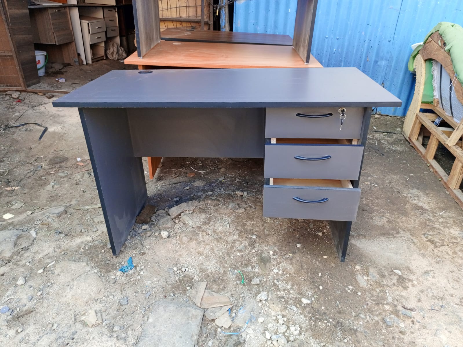 Modern office and home study desk/table  ideal for working and studying purposes both at home and in the office to help you maintain your posture.