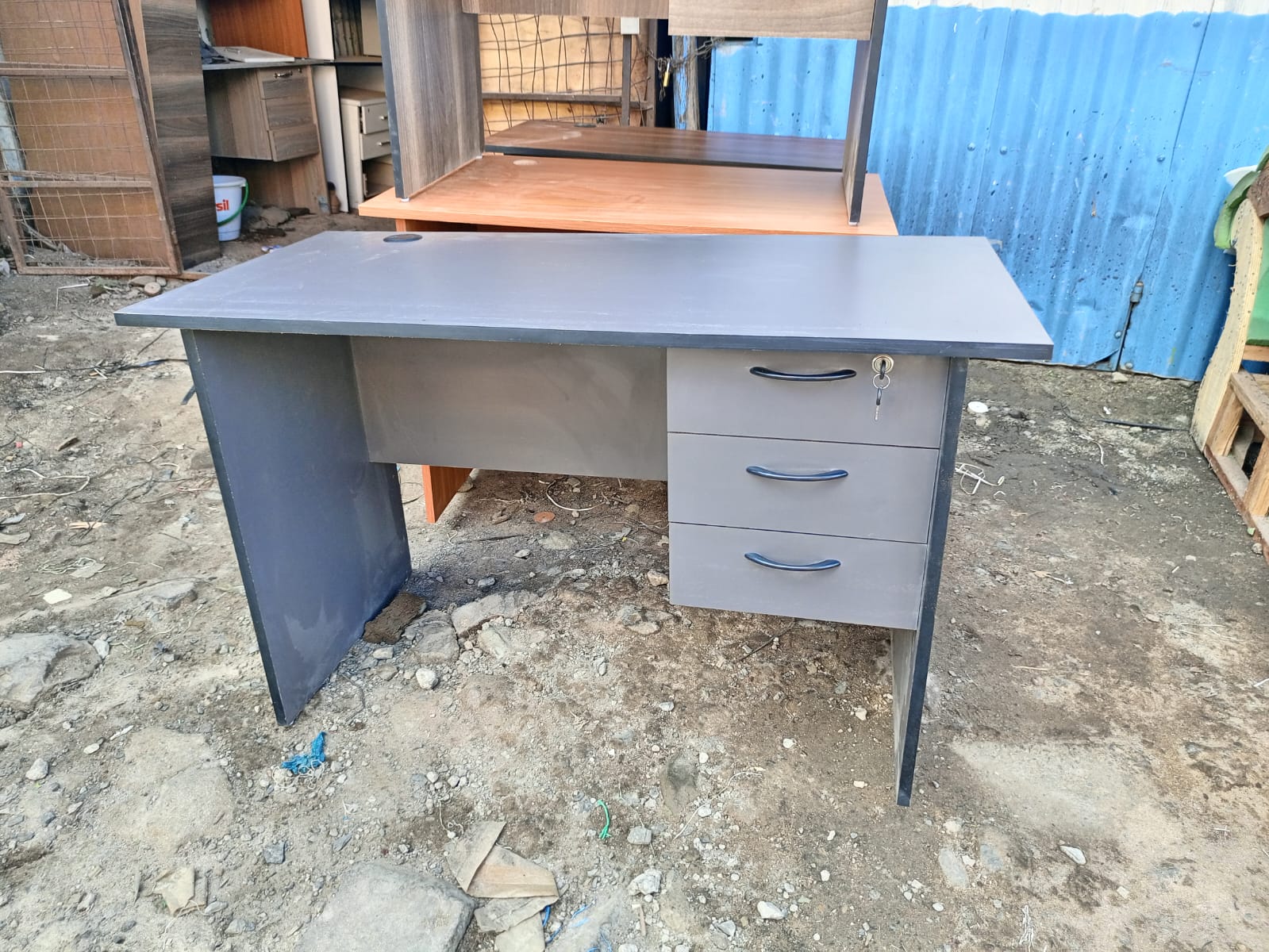 Modern office and home study desk/table  ideal for working and studying purposes both at home and in the office to help you maintain your posture.