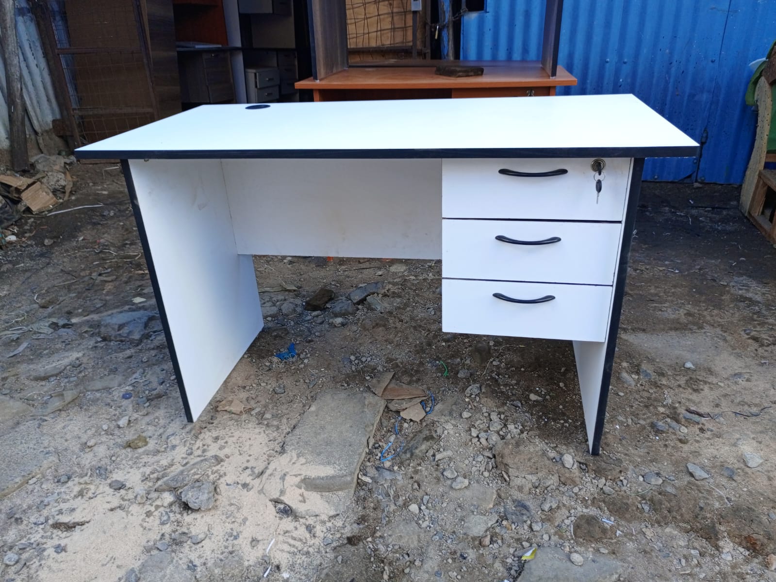 Modern office and home study desk/table  ideal for working and studying purposes both at home and in the office to help you maintain your posture.