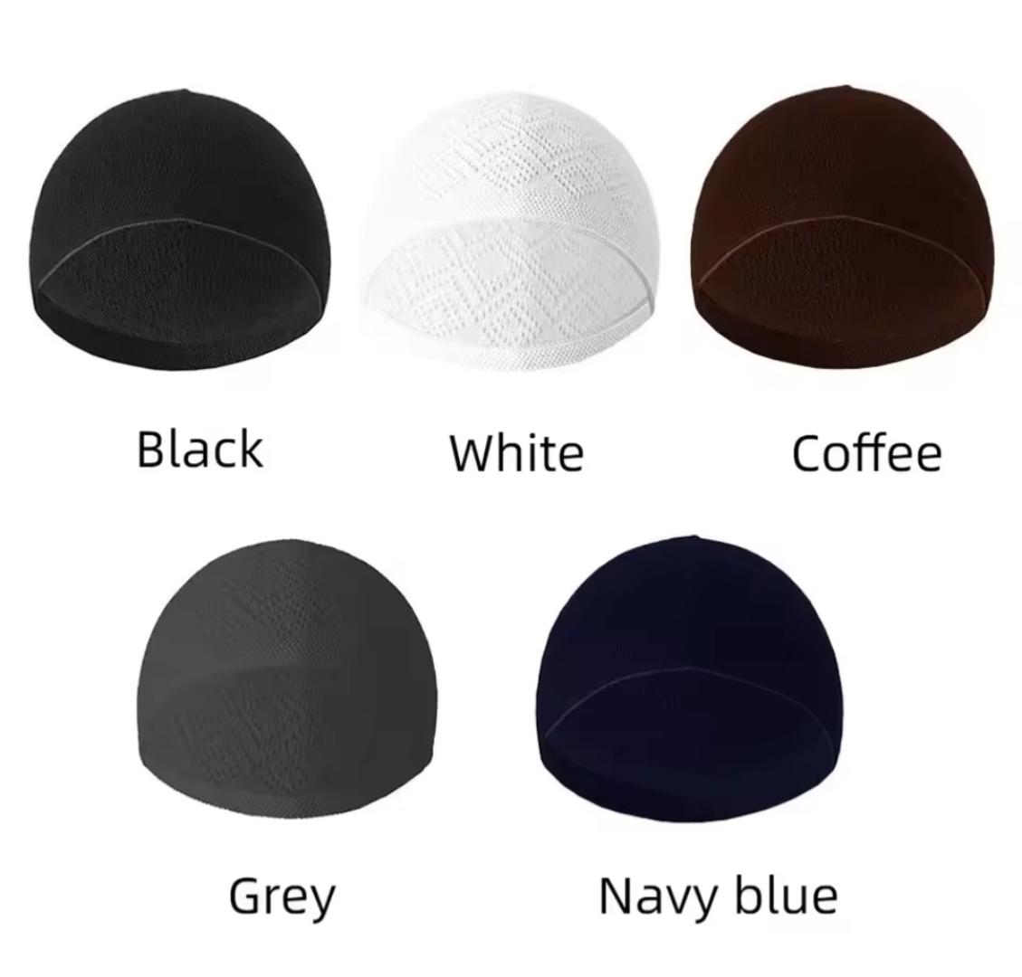 Muslim Men Prayer Hats Head Cap Islamic