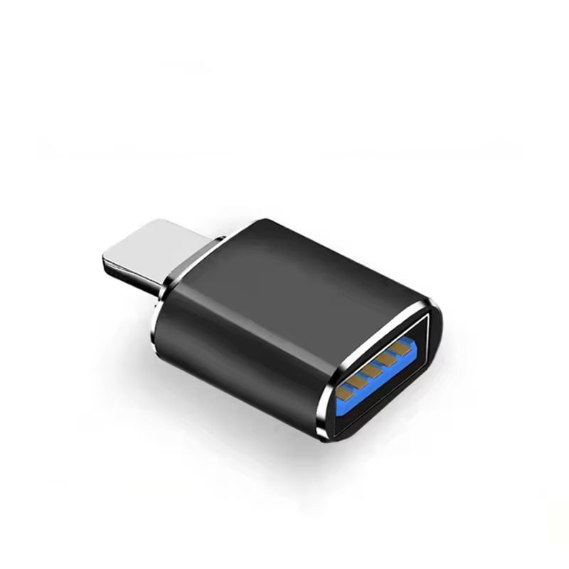 USB 3.0 To Lightning Adapter OTG 8 Pin For iPhone 14 13 iPad Fast Charging Lighting Male to USB Female Adapter For ios 13 above