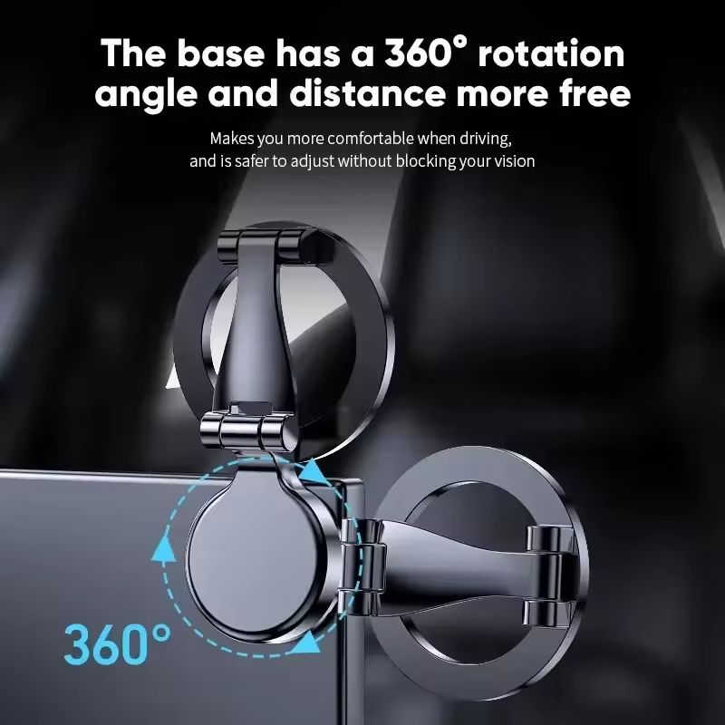 1080 Car Phone Holder For Magsafe Vehicles Mobile Support For The Car Cell Phone Holder in Car For iPhone 16 15 Pro Max Plus