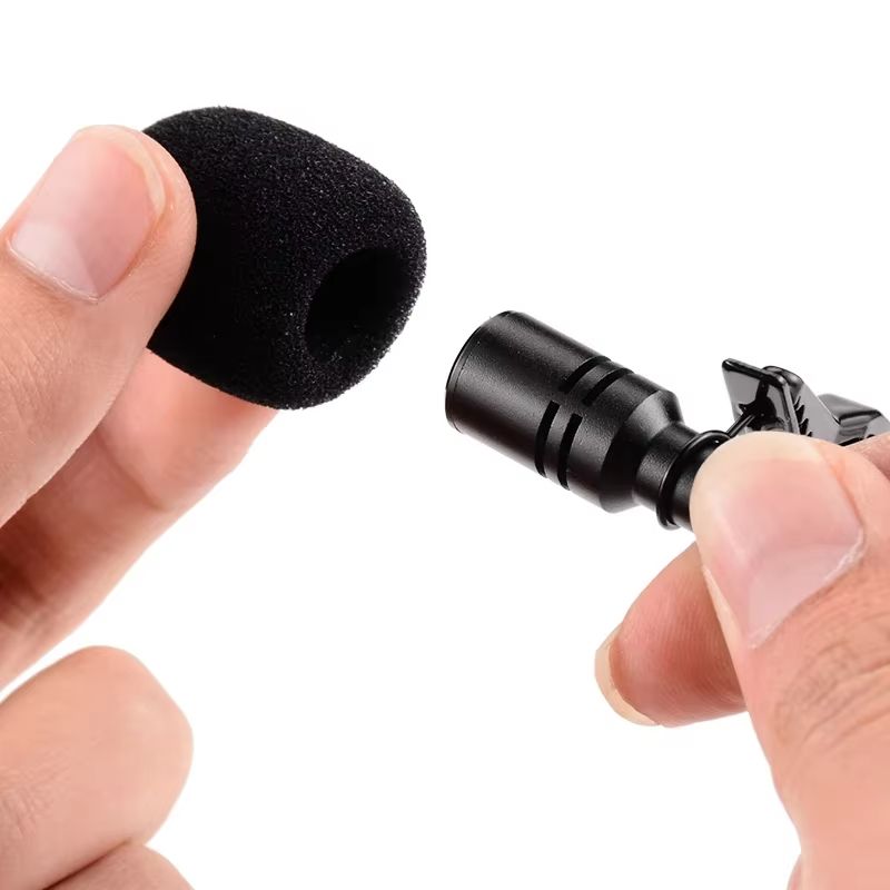 Portable Lavalier Mini Microphone Condenser Clip-on Lapel Mic Wired USB 3.5mm Type-C Microfon For Phone for Laptop PC Smartphone