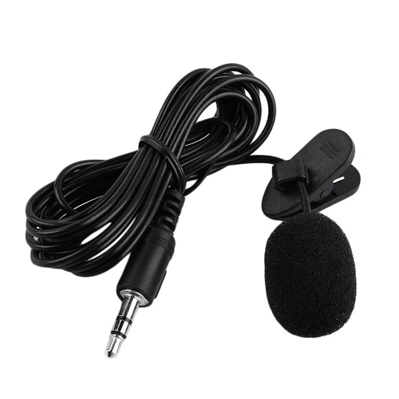 Portable Lavalier Mini Microphone Condenser Clip-on Lapel Mic Wired USB 3.5mm Type-C Microfon For Phone for Laptop PC Smartphone