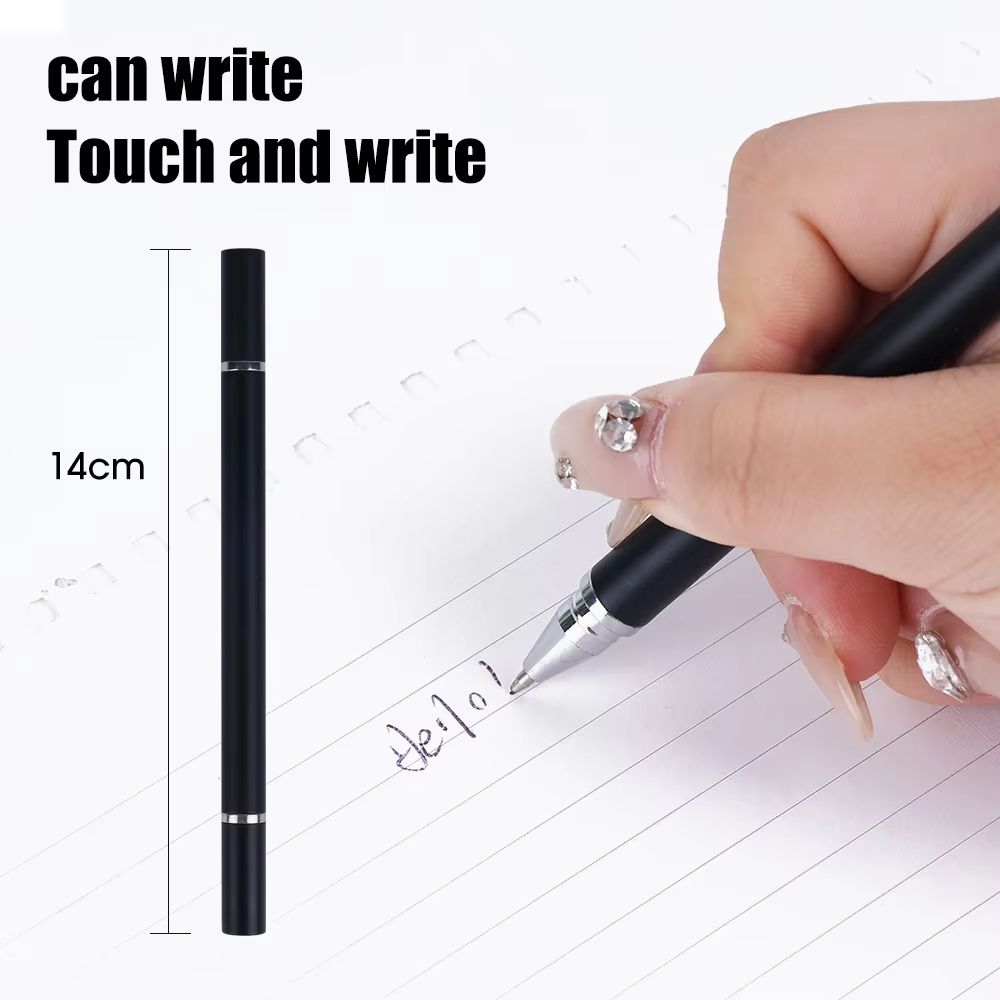 2 in 1 Passive Capacitive Pen For iPad Tablet Smart Phone Xiaomi Samsung Pencil Stylus Universal Capacitive Pen Touch Screens