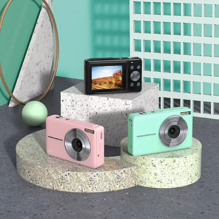 Digital Camera HD 1080P 44M 16X Zoom Autofocus 2.4 Inch IPS Screen Portable Pocket Digital Camera Portable Digital Camera