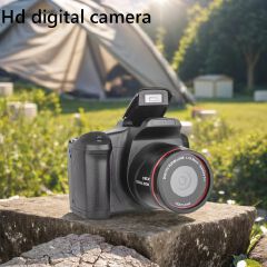 High-Definition 1080P Digital Camera with 16X Zoom and 24 Inch LCD Screen for Vlogging and Photography