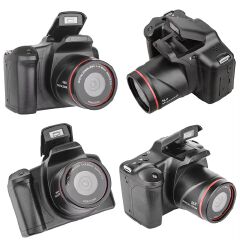 High-Definition 1080P Digital Camera with 16X Zoom and 24 Inch LCD Screen for Vlogging and Photography