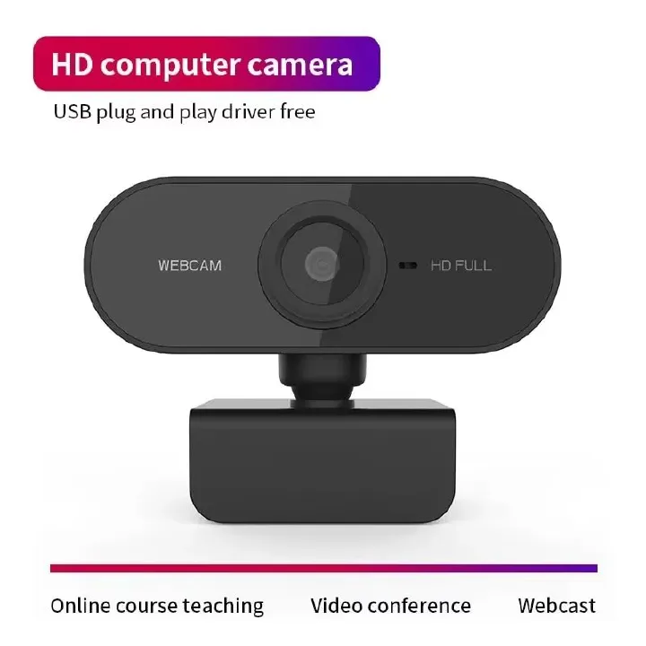 Camera 1080P HD Computer HD USB Camera Built In Microphone USB Network Camera Web Camera For Work With Microphone Tripod