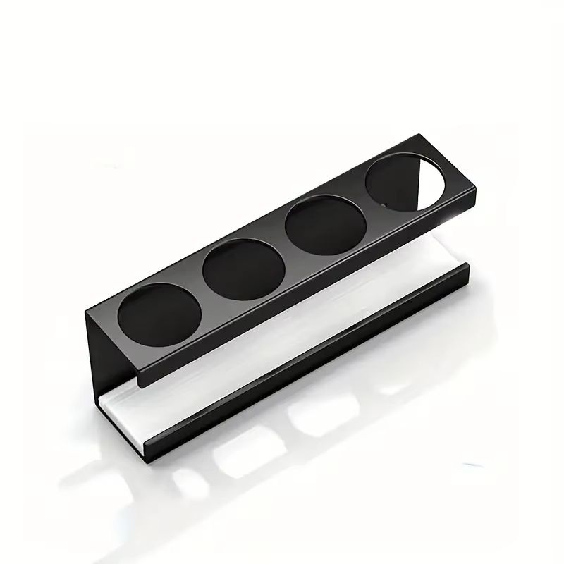 Stainless Steel Toothbrush Holder Wall Mounted No Drill Bathroom Storage Rack with Mouthwash Cup Organizer for Electric Toothbru