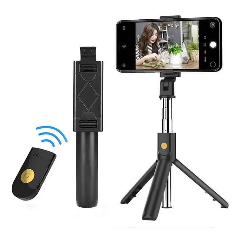 Wireless Bluetooth Selfie Stick Foldable Tripod For Phone Cell Phone Extendable Tripods For iPhone Xiaomi Samsung For Video Live