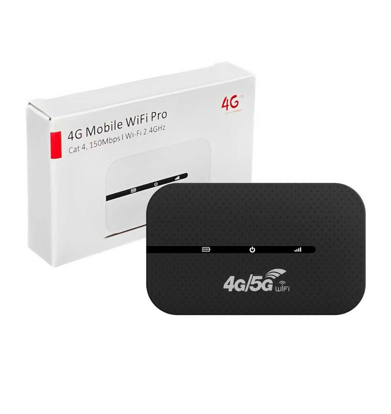 4G Mobile WiFi Router 150Mbps Up to 16 Users Pocket WIFI Supports All SIM Cards 2100mAh Mobile WiFi Business Office Network