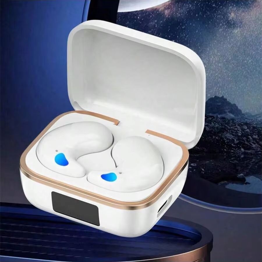 Sleeping Earbuds Wireless Mini Headphones For Work TWS Bluetooth Earphone Stereo Hidden Headsets with Mic HD Call Sport