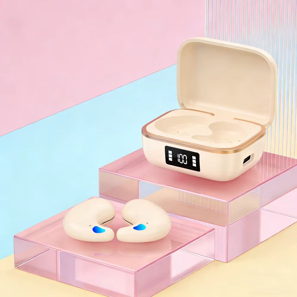 Sleeping Earbuds Wireless Mini Headphones For Work TWS Bluetooth Earphone Stereo Hidden Headsets with Mic HD Call Sport