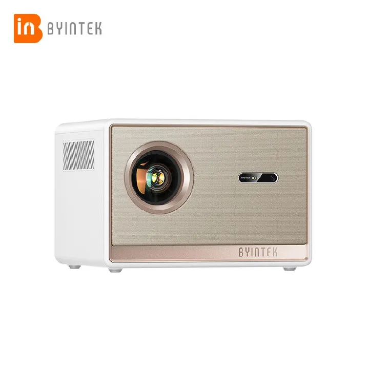 BYINTEK T5Max Full HD 1080P Projector 4K 1000ANSI Android WiFi 6 Auto Focus ProfessionalBass Home Theater Projector for Video