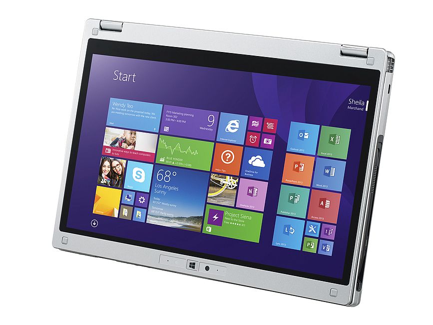 Refurbished PANASONIC Toughbook CF-MX4 12.5" 2-in-1 Flip-Over 12.5-inch Business Student Rugged Notebook laptop Stylus Support 4GB RAM 128SSD core i5 5th Gen TOUCHSCREEN LAPTOP