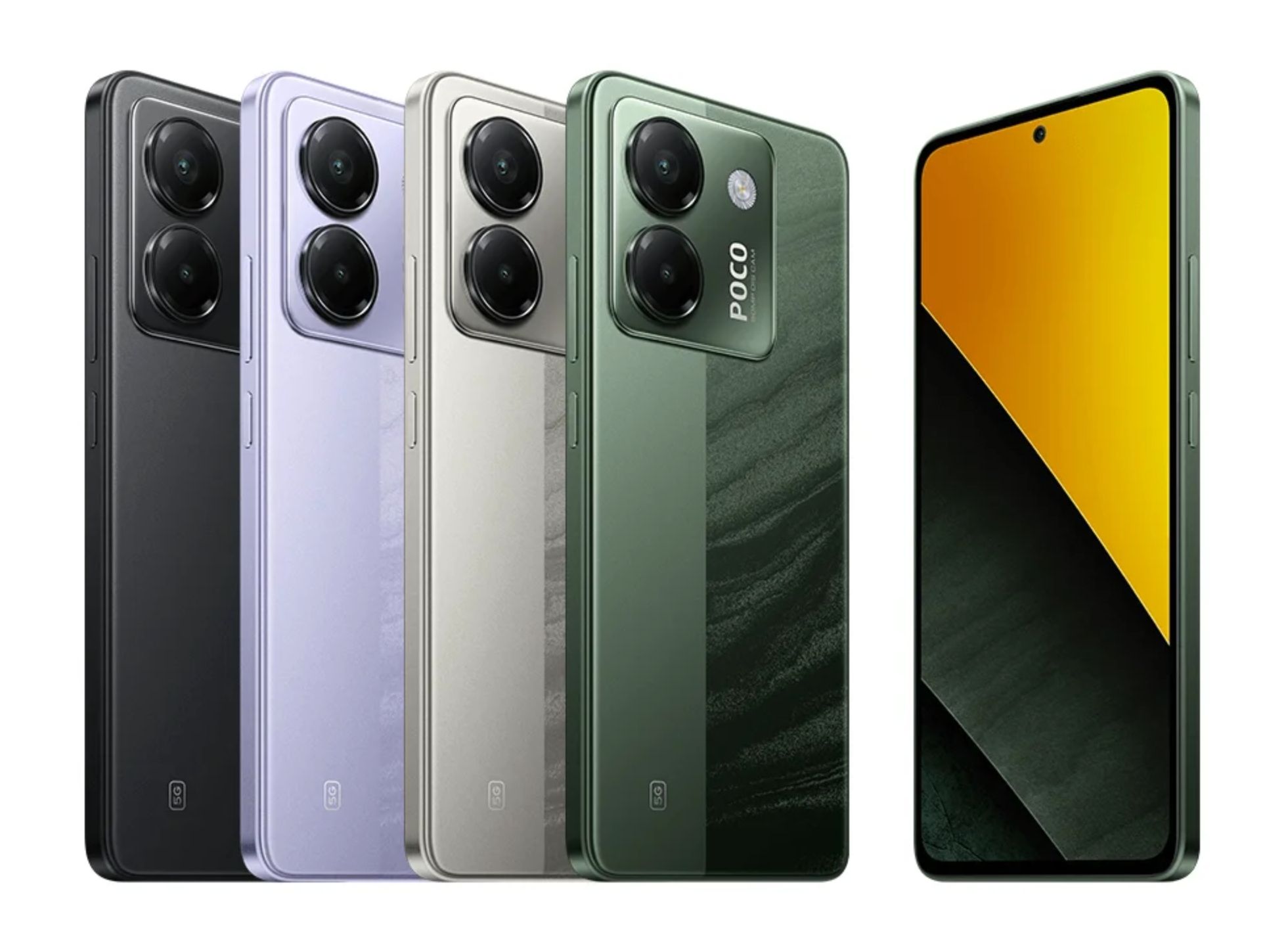 [Black Friday Deals] Xiaomi Poco M7 Pro 5G 256GB+12GB 6.67" AMOLED 120Hz Display 50MP Camera Massive 5110mAh Battery 45W Charge Onscreen Fingerprint IP64 Corn Better Than Note 14 Pro AI Smartphone