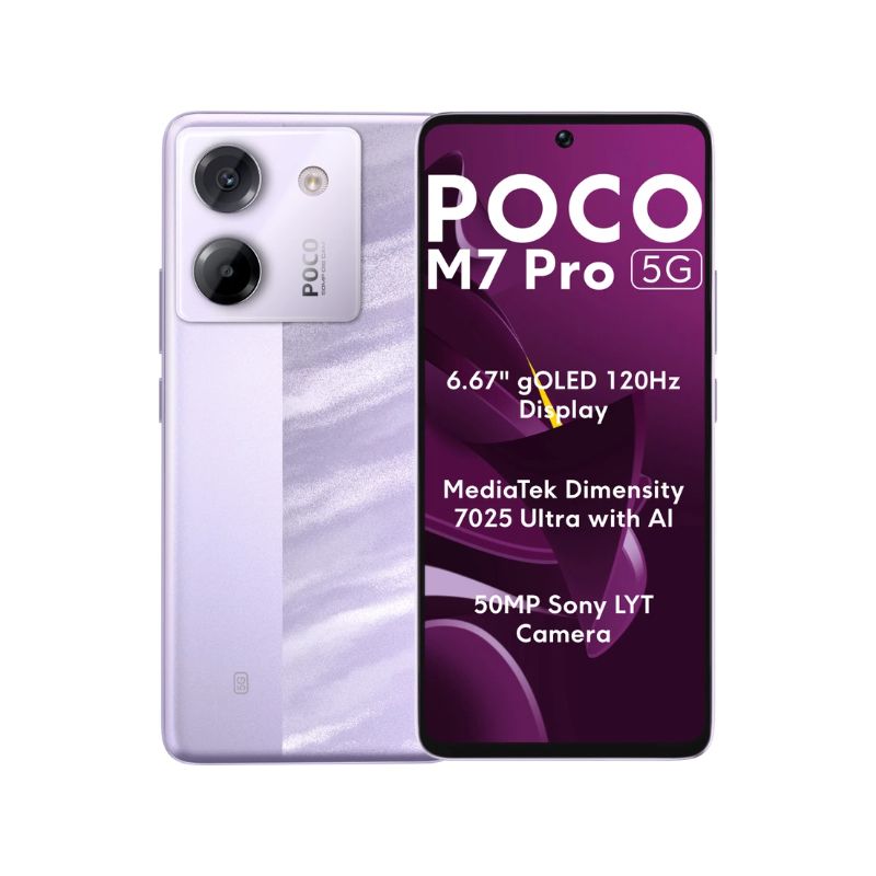 [Black Friday Deals] Xiaomi Poco M7 Pro 5G 256GB+12GB 6.67" AMOLED 120Hz Display 50MP Camera Massive 5110mAh Battery 45W Charge Onscreen Fingerprint IP64 Corn Better Than Note 14 Pro AI Smartphone