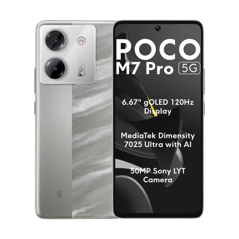 [Black Friday Deals] Xiaomi Poco M7 Pro 5G 256GB+12GB 6.67" AMOLED 120Hz Display 50MP Camera Massive 5110mAh Battery 45W Charge Onscreen Fingerprint IP64 Corn Better Than Note 14 Pro AI Smartphone