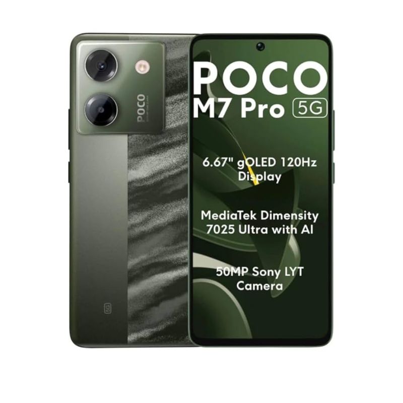 [Black Friday Deals] Xiaomi Poco M7 Pro 5G 256GB+12GB 6.67" AMOLED 120Hz Display 50MP Camera Massive 5110mAh Battery 45W Charge Onscreen Fingerprint IP64 Corn Better Than Note 14 Pro AI Smartphone