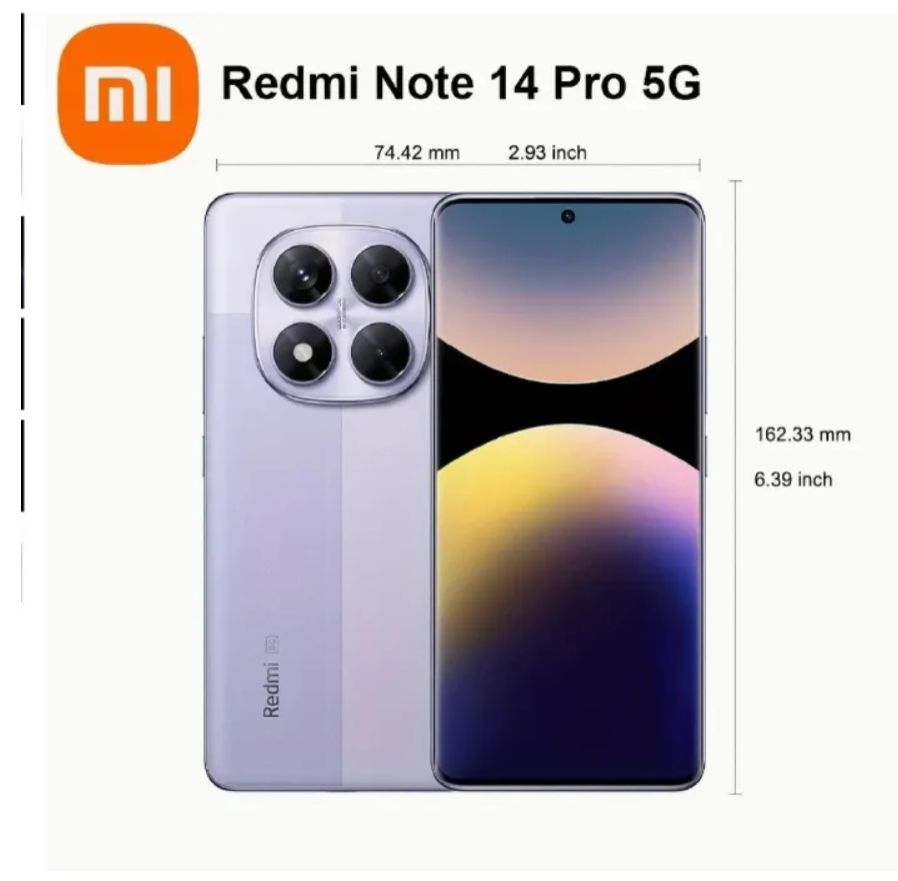 [Black Friday Deals] Xiaomi Redmi Note 14 Pro+ 5G 512GB+12GB 6.67" 120Hz AMOLED Curved Screen Display (200+8+2)MP Camera 5110mAh Battery 120W Charge On-Screen Fingerprint Note 14 Pro Plus Smartphone