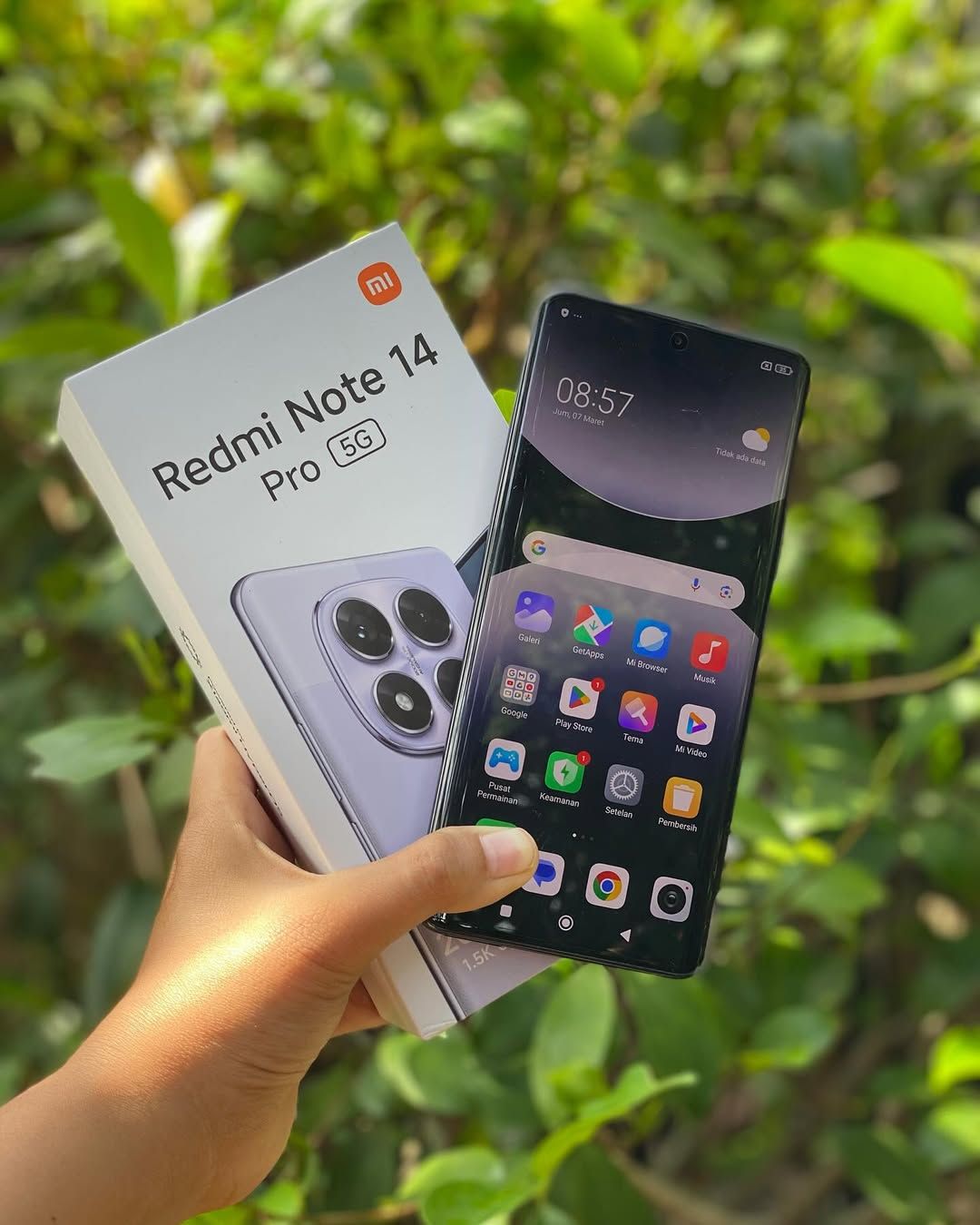 [Black Friday Deal] Xiaomi Redmi Note 14 Pro 5G 256GB+16(8+8)GB 6.67" 120Hz Curved AMOLED Display (200+8+2)MP Camera 5110mAh Battery 45W Charge IP68 On-Screen Fingerprint Corning AI Smartphone