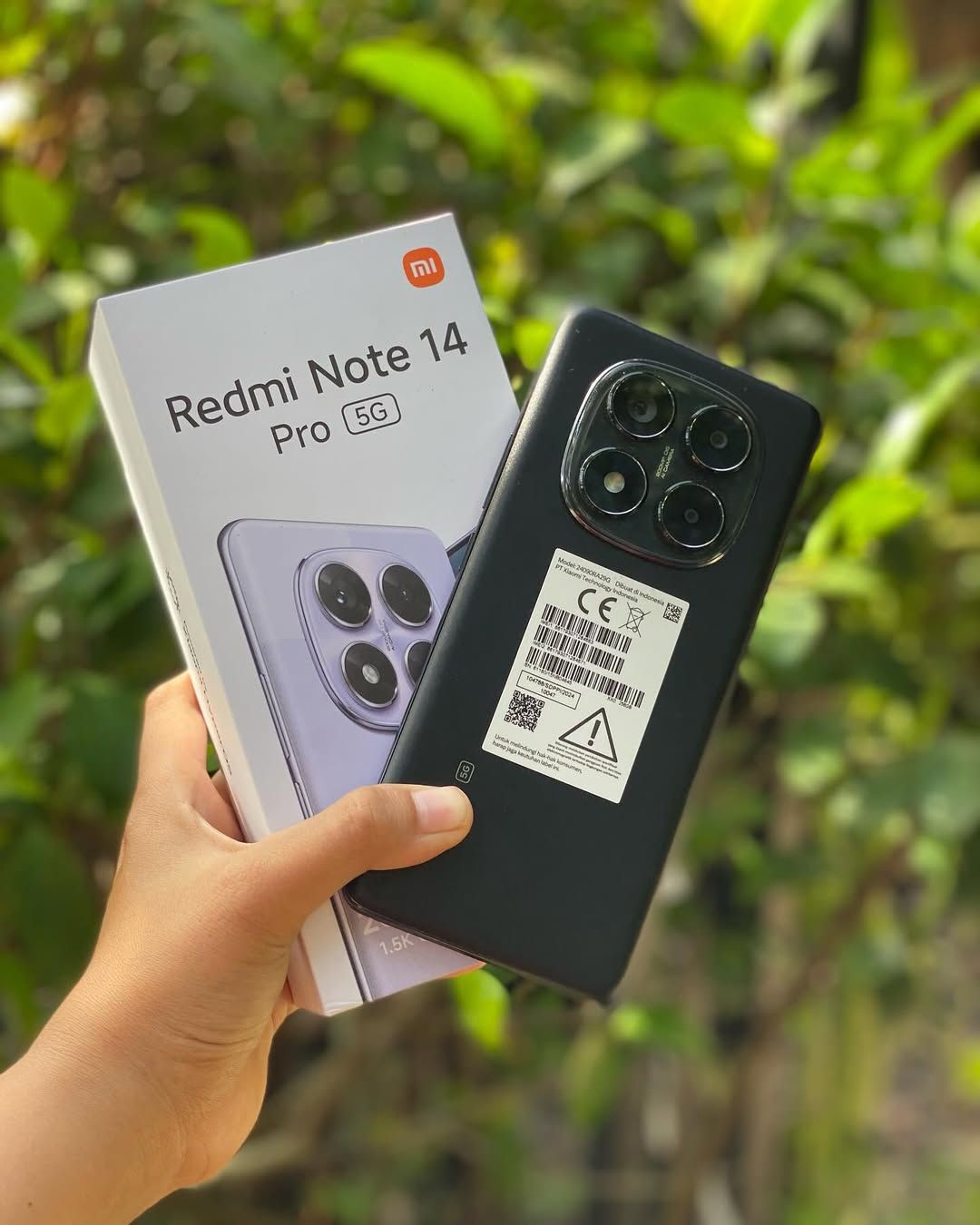 [Black Friday Deal] Xiaomi Redmi Note 14 Pro 5G 256GB+16(8+8)GB 6.67" 120Hz Curved AMOLED Display (200+8+2)MP Camera 5110mAh Battery 45W Charge IP68 On-Screen Fingerprint Corning AI Smartphone