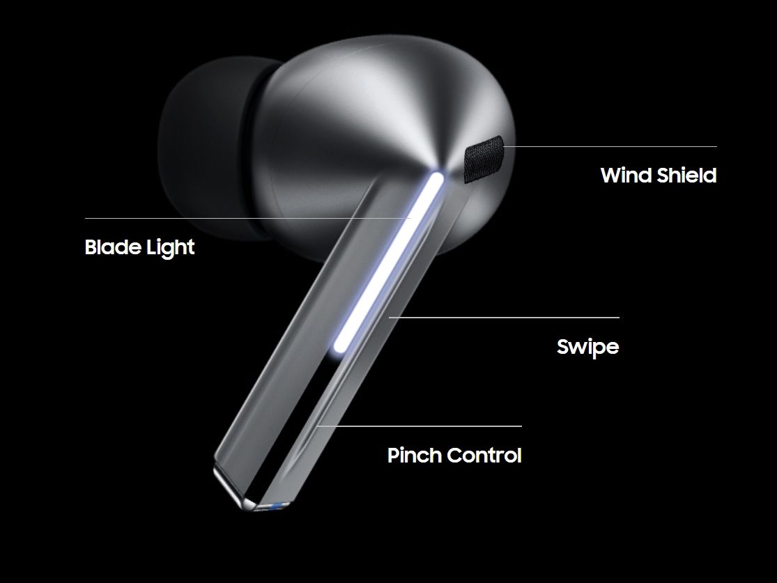 [Black Friday Offer] Samsung Galaxy Buds 3 Pro Immersive Audio Adaptive Noise Cancellation 6 hours Battery IP57 rating 360 Spatial Audio AI Features Original Earbuds Better Than Oraimo Earphones